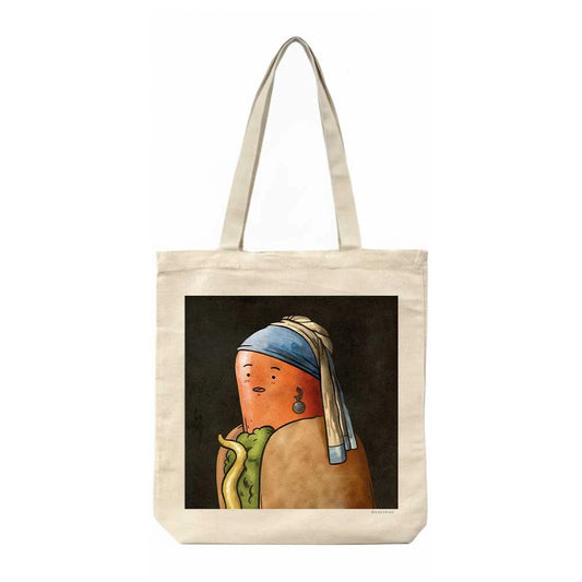 Totebag La Joven de la Perla