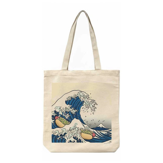 Totebag La Gran Ola de Kanagawa
