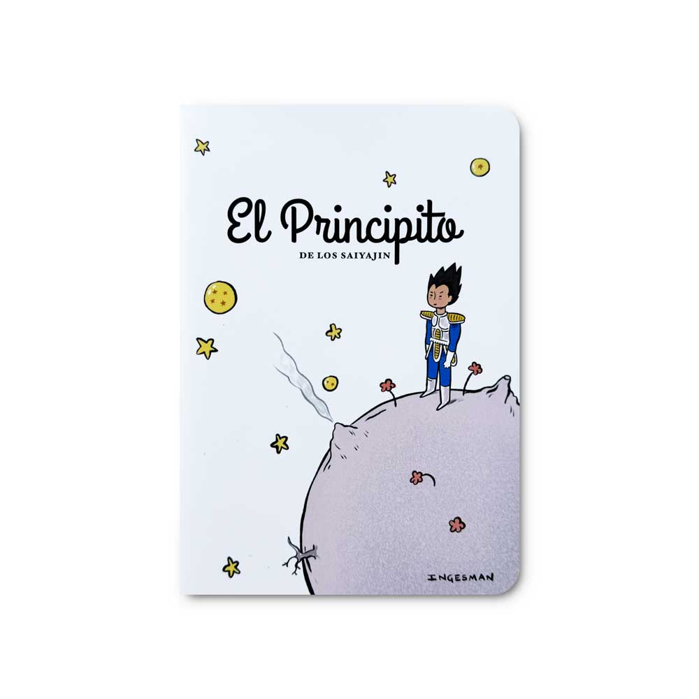 Libreta Principito Vegeta