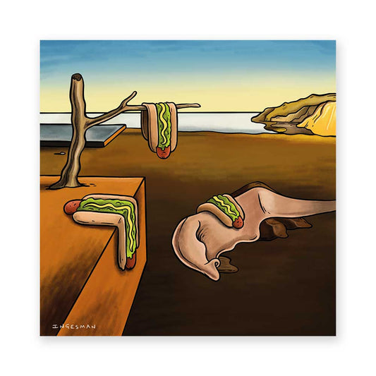 Lámina La Persistencia de la Memoria Arte Más Completo 20x20