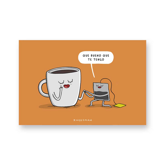 Postal Te Tengo Ingesman