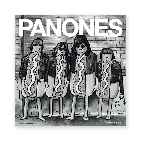 Lámina Panones Ramones Música Más Completa 20x20