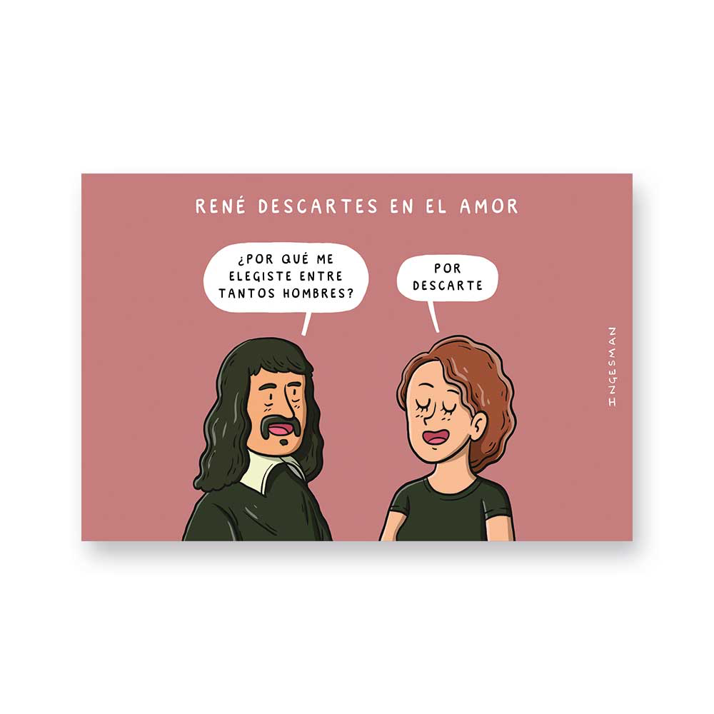 Postal René Descartes Ingesman