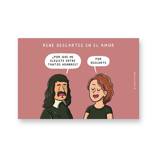 Postal René Descartes Ingesman