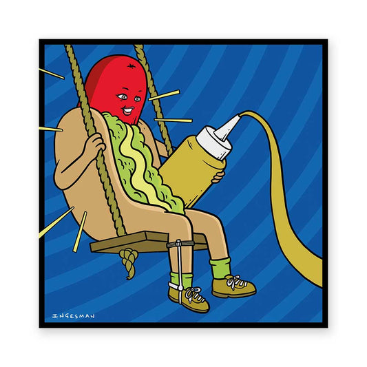 Lámina Americana de The Offspring Música Más Completa 20x20