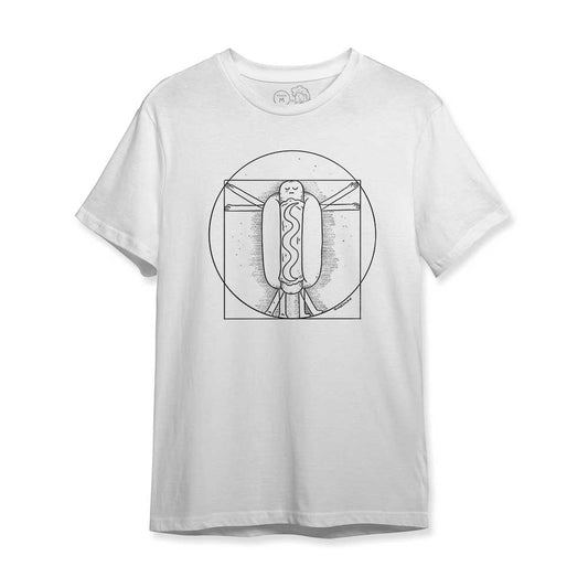 Polera El Hombre de Vitruvio