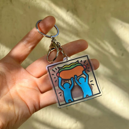 Llavero Keith Haring x Completo