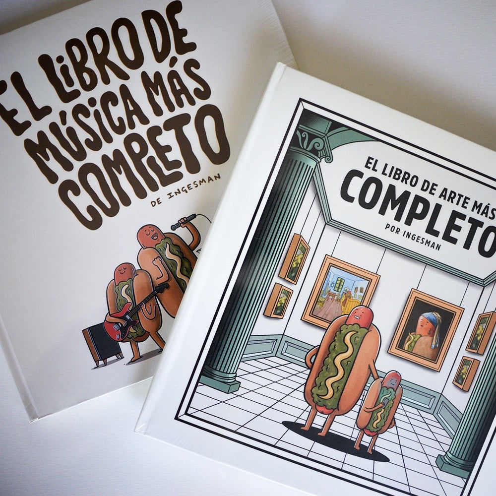 Pack Libros para Pintar: Arte + Música