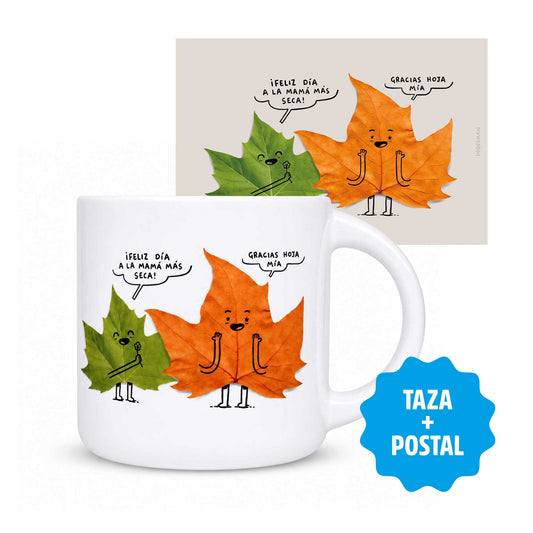 Pack Tazón “Mamá más seca” + Postal — Edición Especial