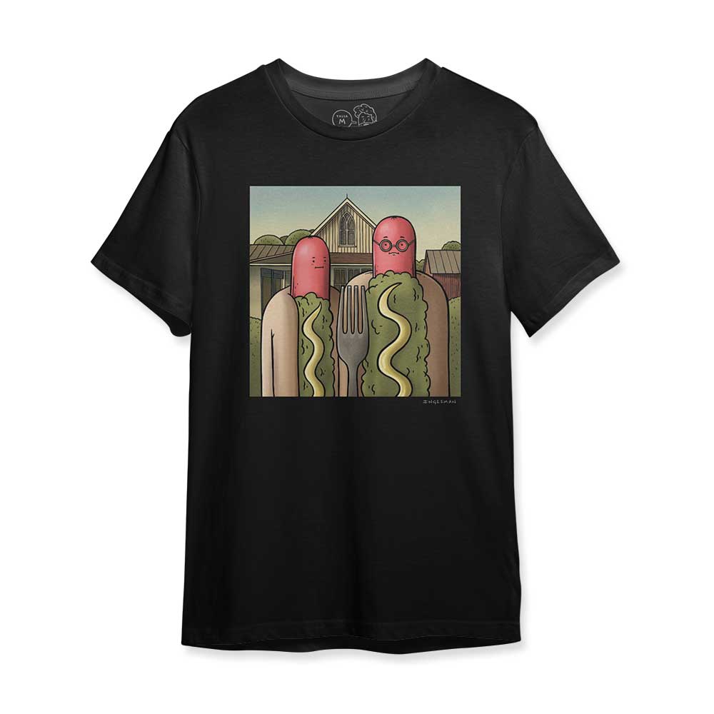 Polera Gótico American