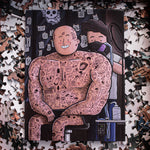 Puzzle tatuajes 1000 piezas Caja Brillante