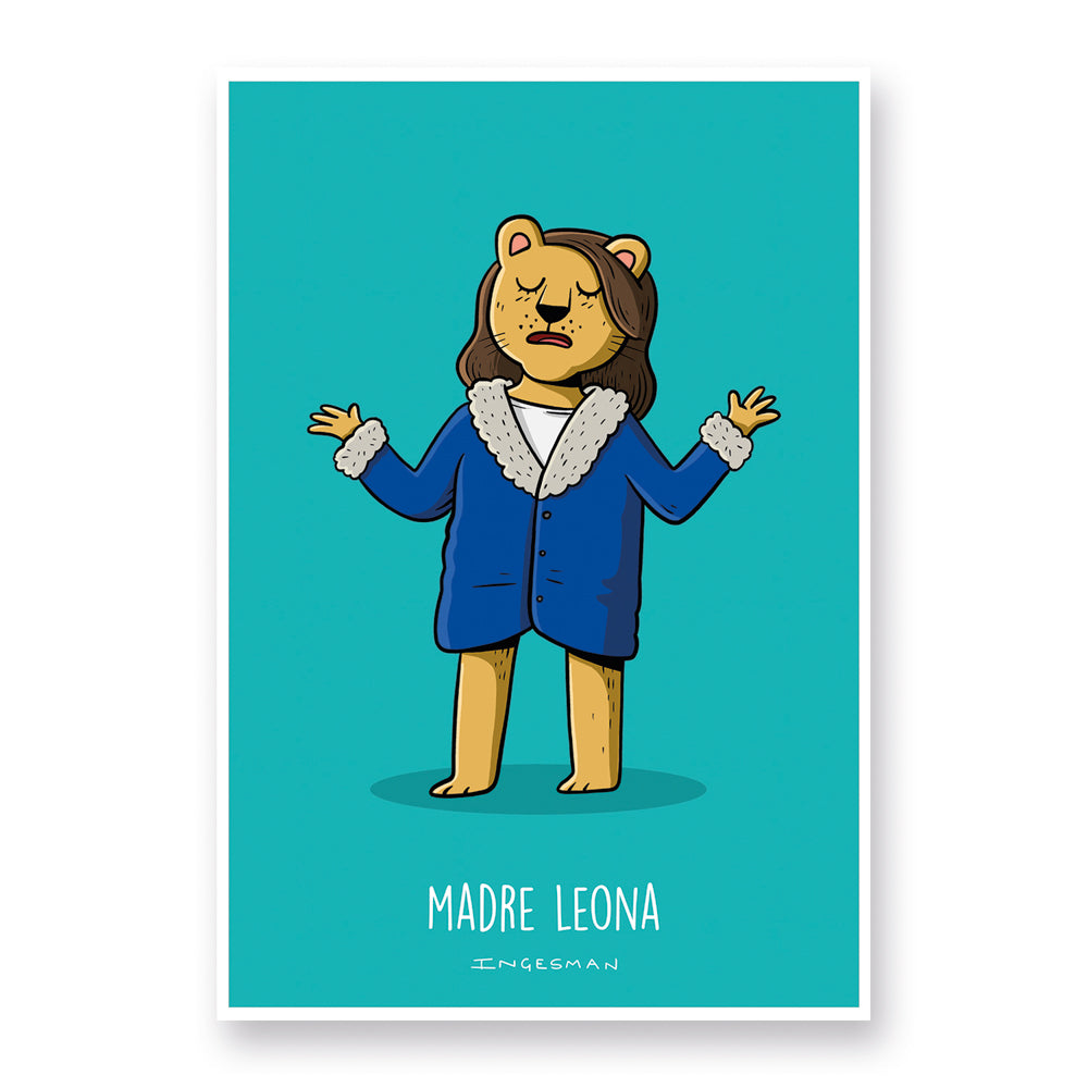 Lámina madre leona