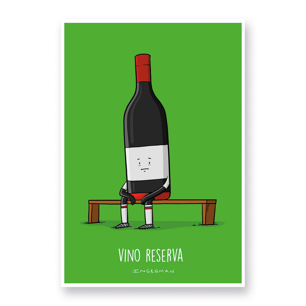 Lámina vino reserva