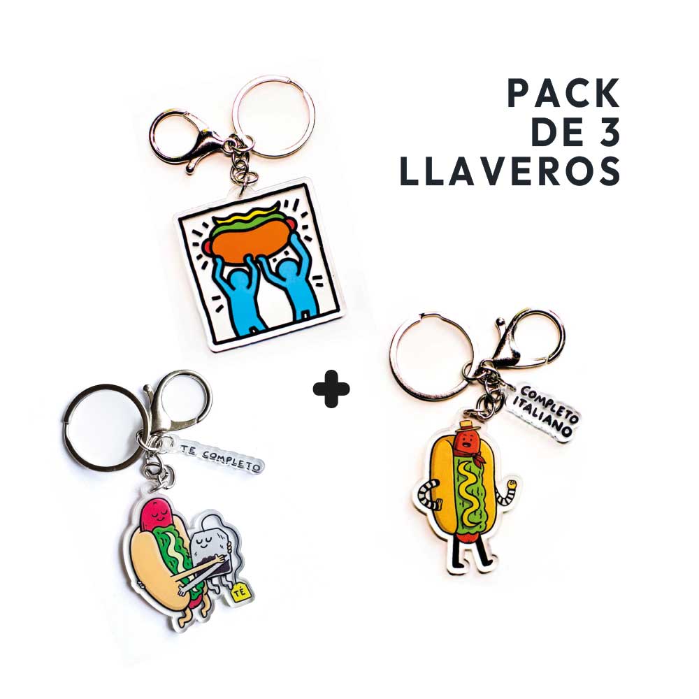 Pack 3 Completos Para Llevar