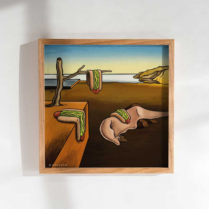 Lámina La Persistencia de la Memoria Arte Más Completo 20x20