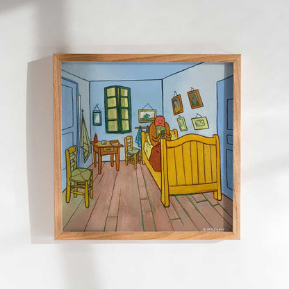 Lámina El Dormitorio en Arlés Arte Más Completo 20x20