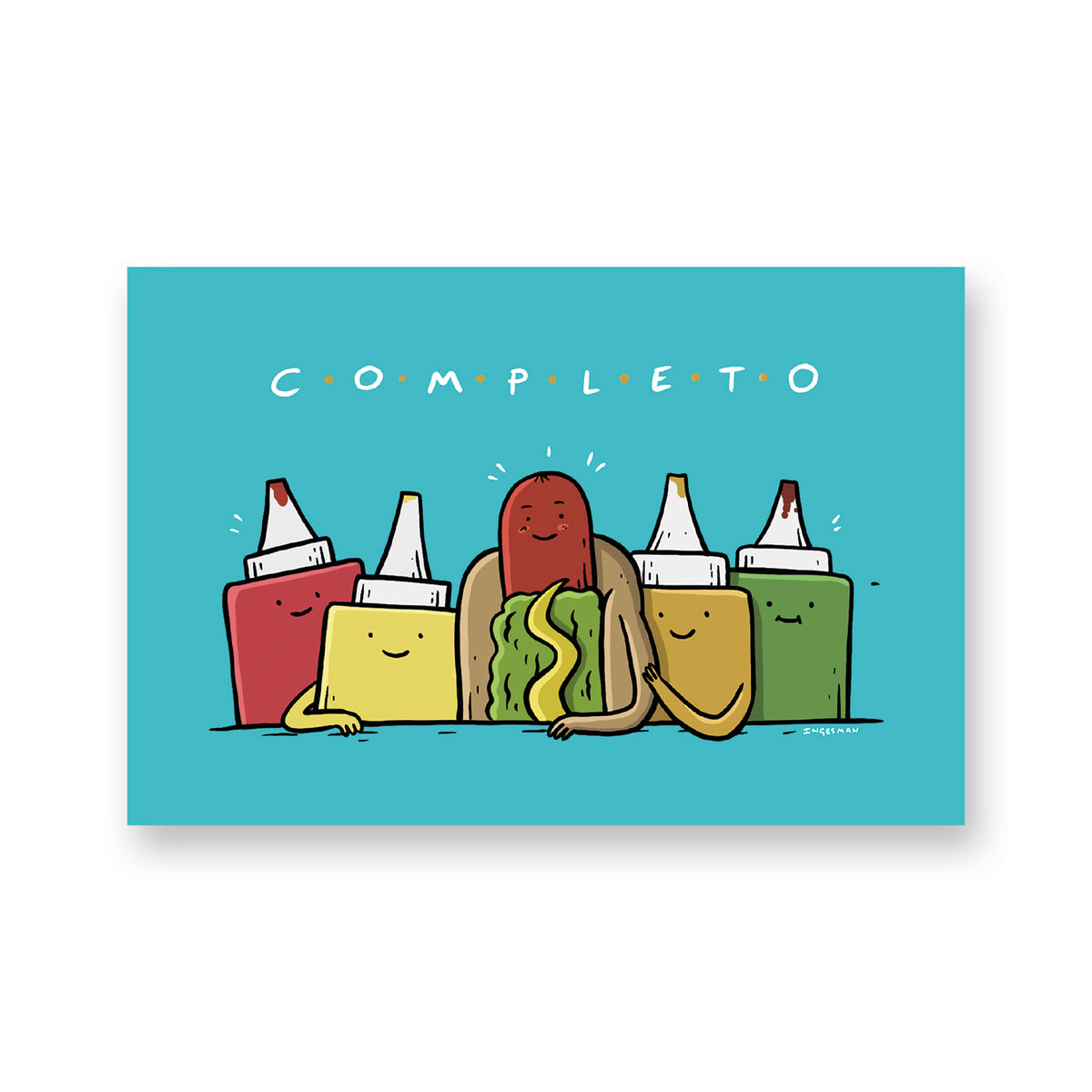 Postal Completo Friends