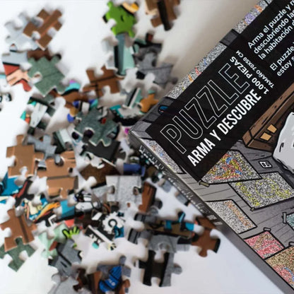 Puzzle completo retro 1000 piezas