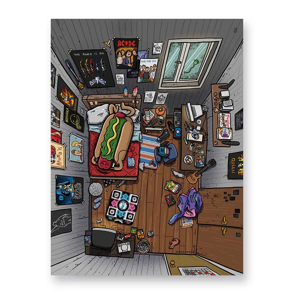 Puzzle completo retro 1000 piezas