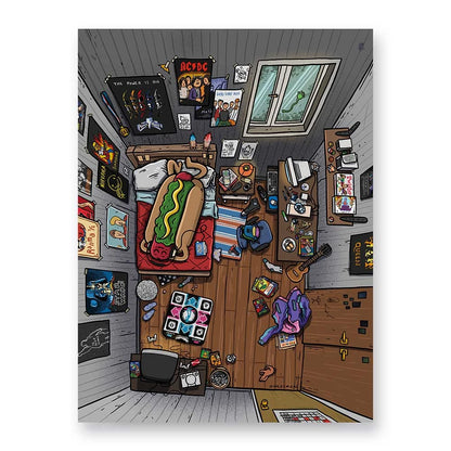 Puzzle completo retro 1000 piezas