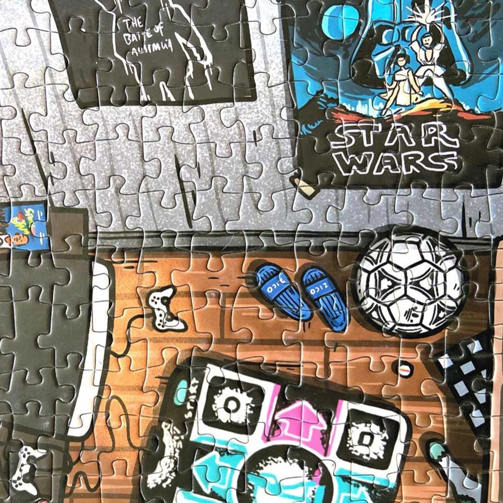 Puzzle completo retro 1000 piezas
