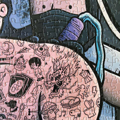 Puzzle tatuajes 1000 piezas Caja Brillante