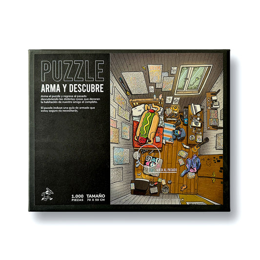 Puzzle completo retro 1000 piezas