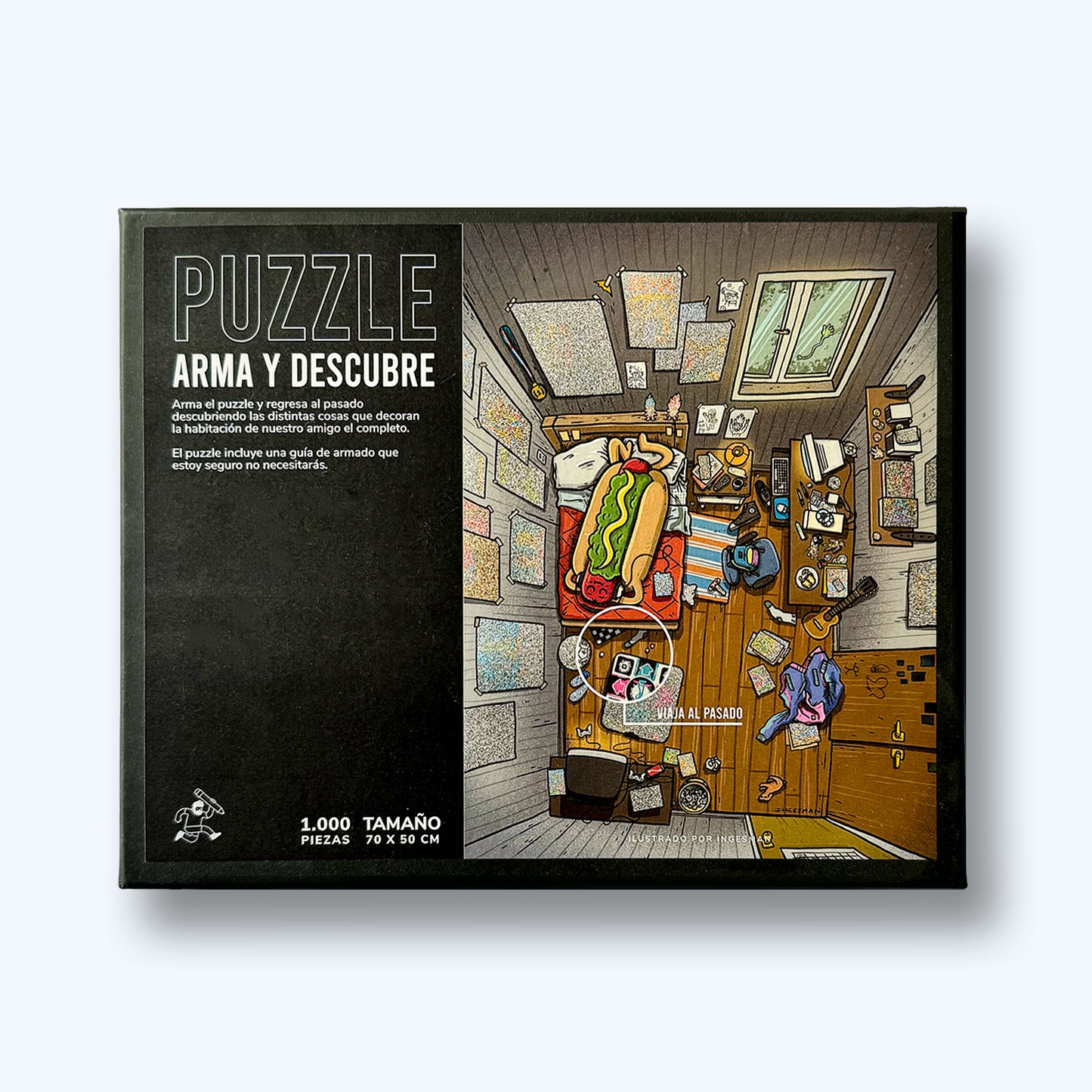 Puzzle completo retro 1000 piezas
