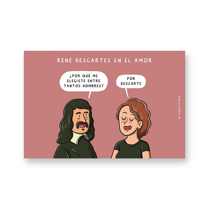 Postal René Descartes Ingesman