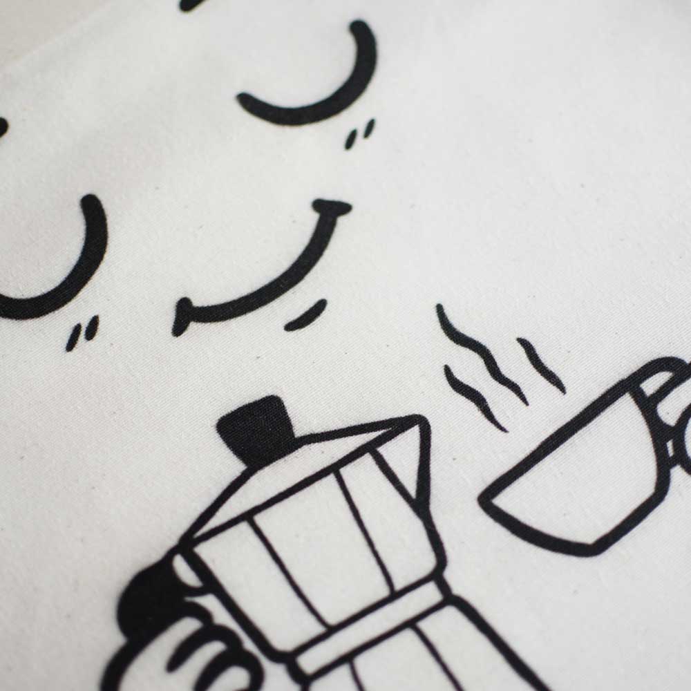 Totebag con piernas Café