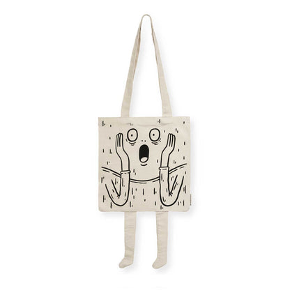 Totebag con piernas El Grito