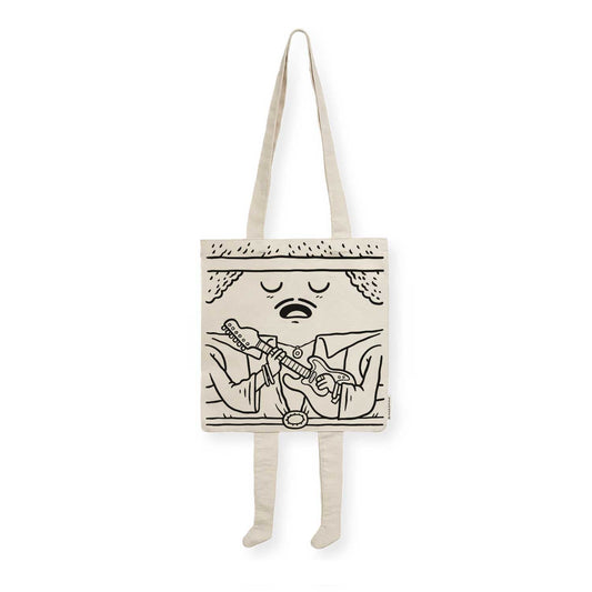 Totebag con piernas Jimi Hendrix