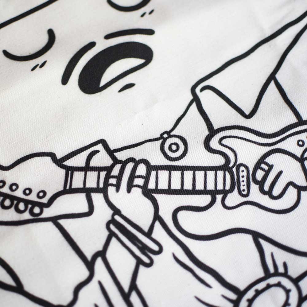 Totebag con piernas Jimi Hendrix