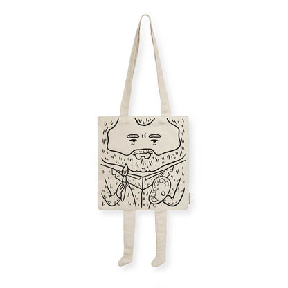 Totebag con piernas Van Gogh