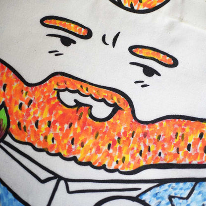 Totebag con piernas Van Gogh